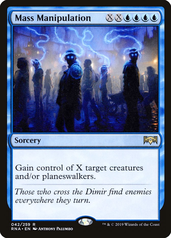 Mass Manipulation [Ravnica Allegiance] | Game Master's Emporium (The New GME)