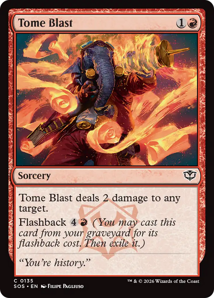 Tome Blast [Secrets of Strixhaven] | Game Master's Emporium (The New GME)