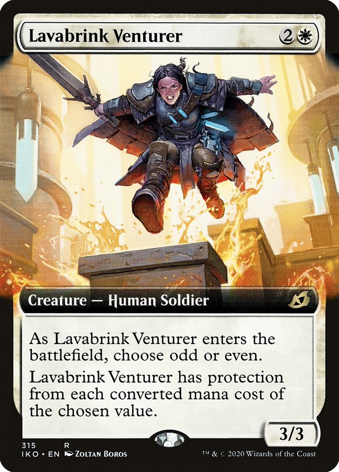Lavabrink Venturer (Extended Art) [Ikoria: Lair of Behemoths] | Game Master's Emporium (The New GME)