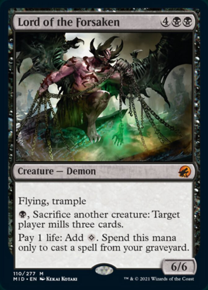 Lord of the Forsaken [Innistrad: Midnight Hunt] | Game Master's Emporium (The New GME)