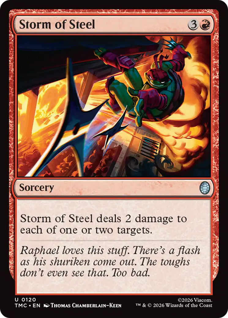 Storm of Steel [Teenage Mutant Ninja Turtles Commander] | Game Master's Emporium (The New GME)