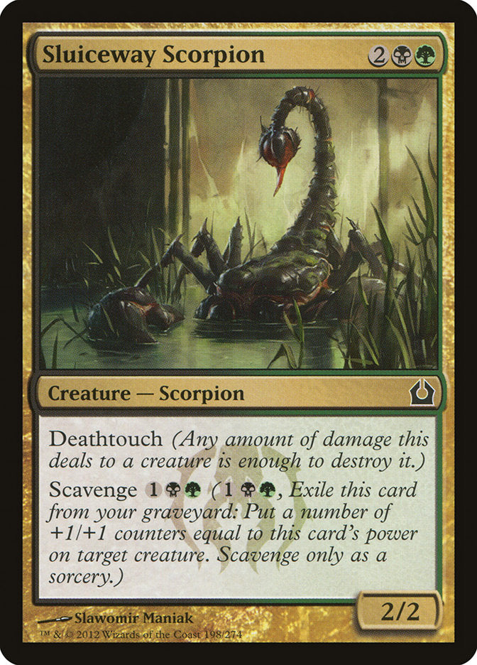 Sluiceway Scorpion [Return to Ravnica] | Game Master's Emporium (The New GME)