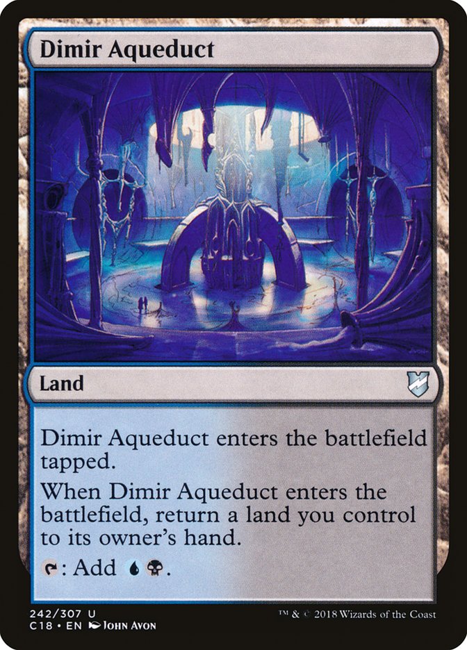 Dimir Aqueduct [Commander 2018] | Game Master's Emporium (The New GME)