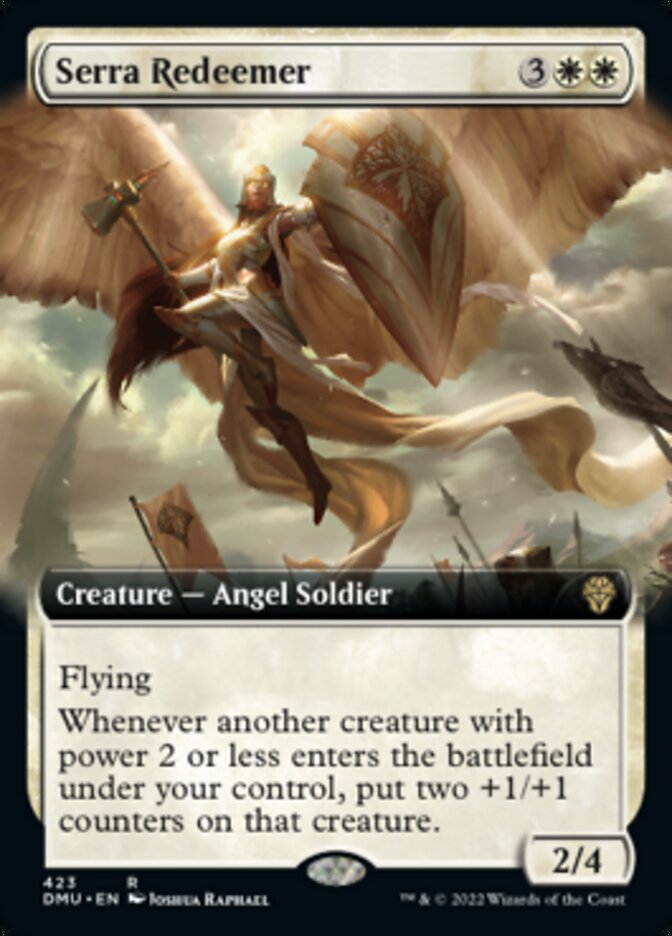 Serra Redeemer (Extended Art) [Dominaria United] | Game Master's Emporium (The New GME)