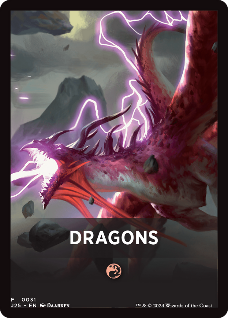 Dragons Theme Card [Foundations Jumpstart Front Cards] | Game Master's Emporium (The New GME)