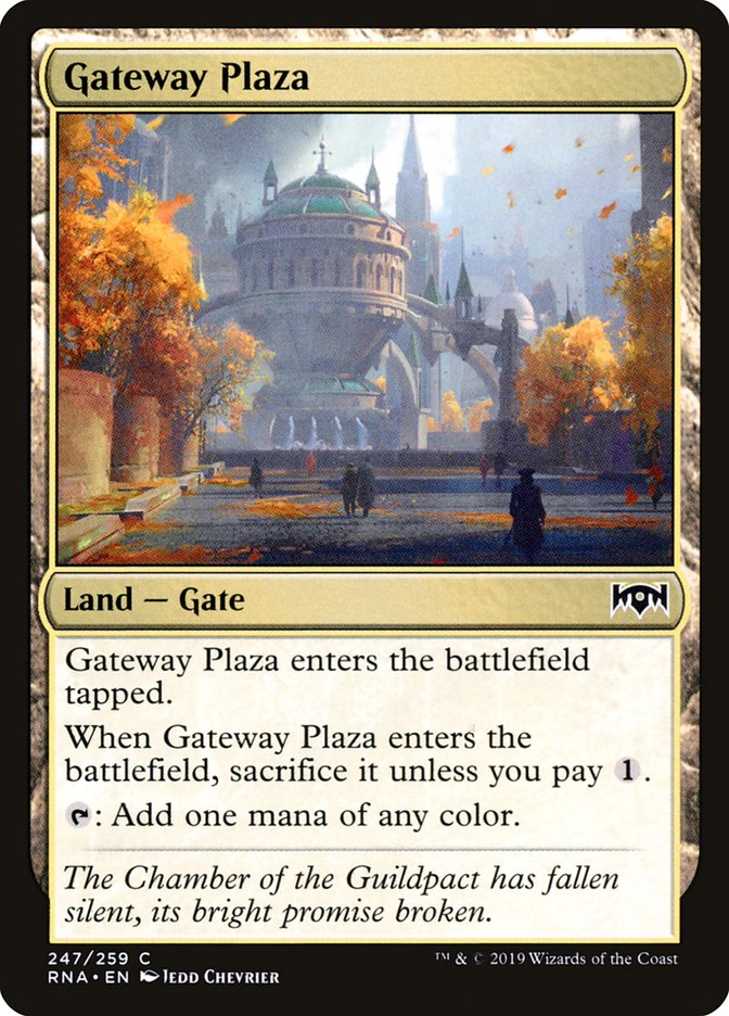 Gateway Plaza [Ravnica Allegiance] | Game Master's Emporium (The New GME)