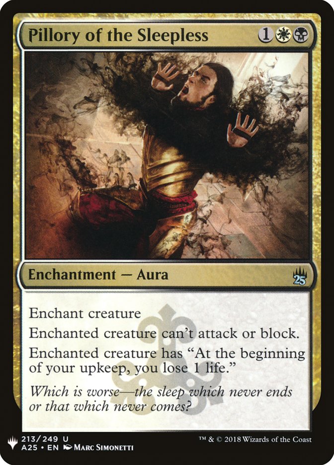 Pillory of the Sleepless [Mystery Booster] | Game Master's Emporium (The New GME)
