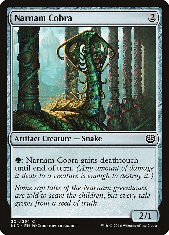 Narnam Cobra [Kaladesh] | Game Master's Emporium (The New GME)