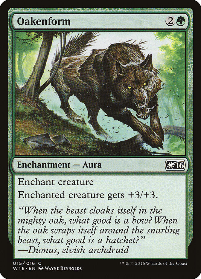 Oakenform [Welcome Deck 2016] | Game Master's Emporium (The New GME)