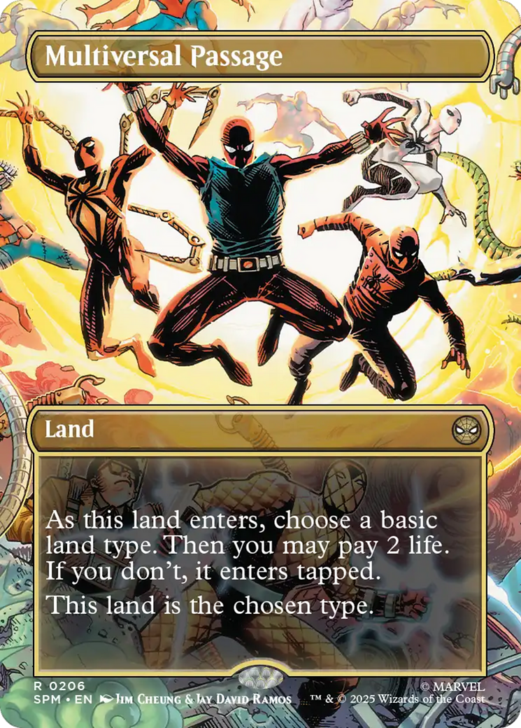 Multiversal Passage (Borderless) [Marvel's Spider-Man] | Game Master's Emporium (The New GME)