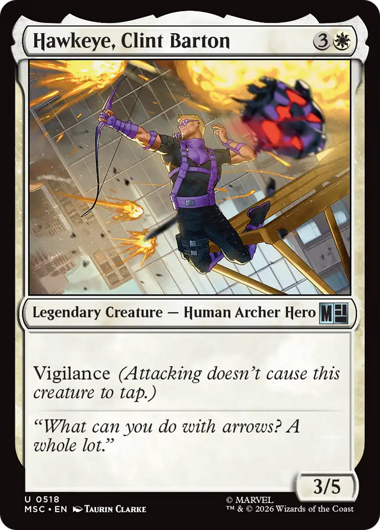 Hawkeye, Clint Barton (0518) [Marvel Super Heroes Commander] | Game Master's Emporium (The New GME)