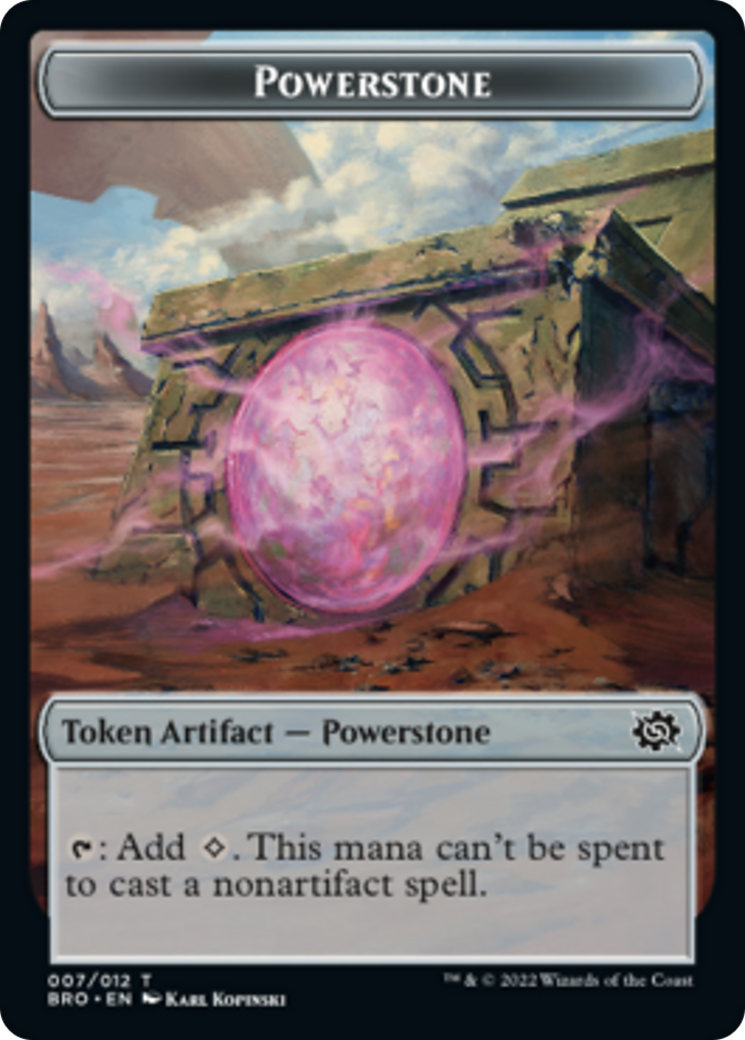 Powerstone Token [The Brothers' War Tokens] | Game Master's Emporium (The New GME)