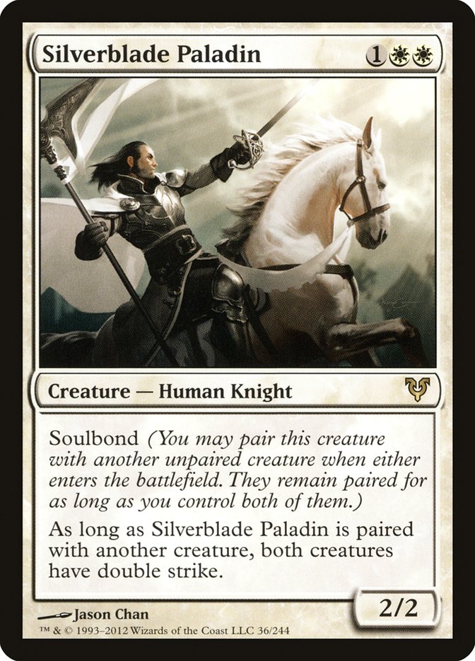 Silverblade Paladin [Avacyn Restored] | Game Master's Emporium (The New GME)