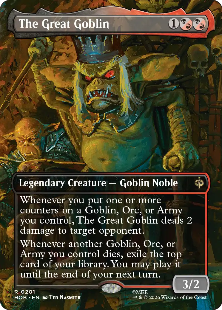 The Great Goblin (Borderless) [The Hobbit] | Game Master's Emporium (The New GME)