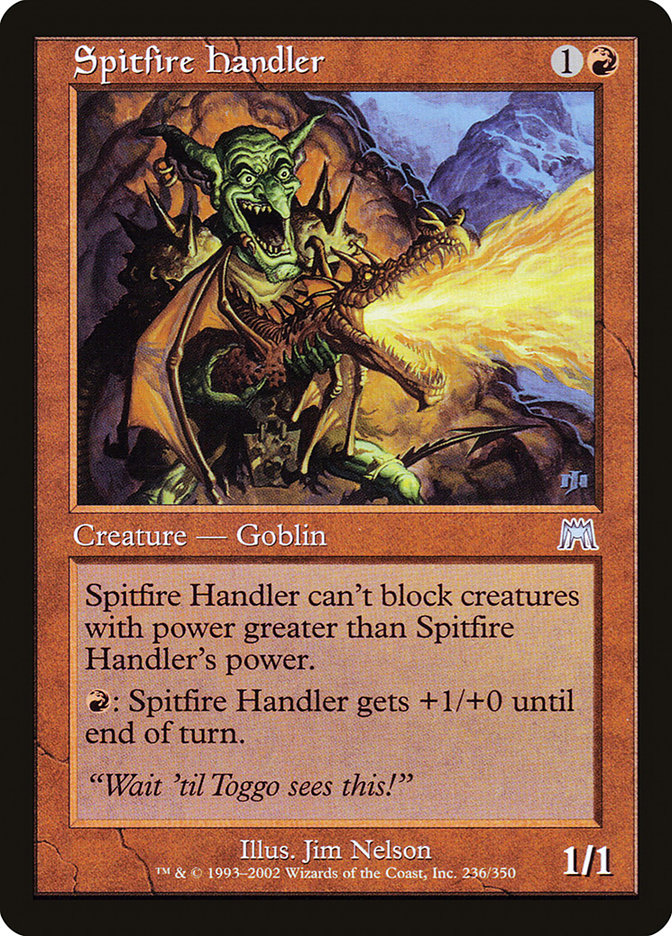 Spitfire Handler [Onslaught] | Game Master's Emporium (The New GME)