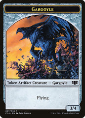Gargoyle // Elf Warrior Double-Sided Token [Commander 2014 Tokens] | Game Master's Emporium (The New GME)