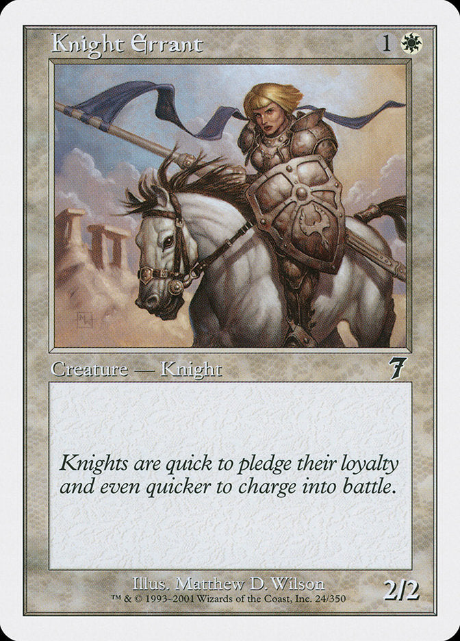 Knight Errant [Seventh Edition] | Game Master's Emporium (The New GME)