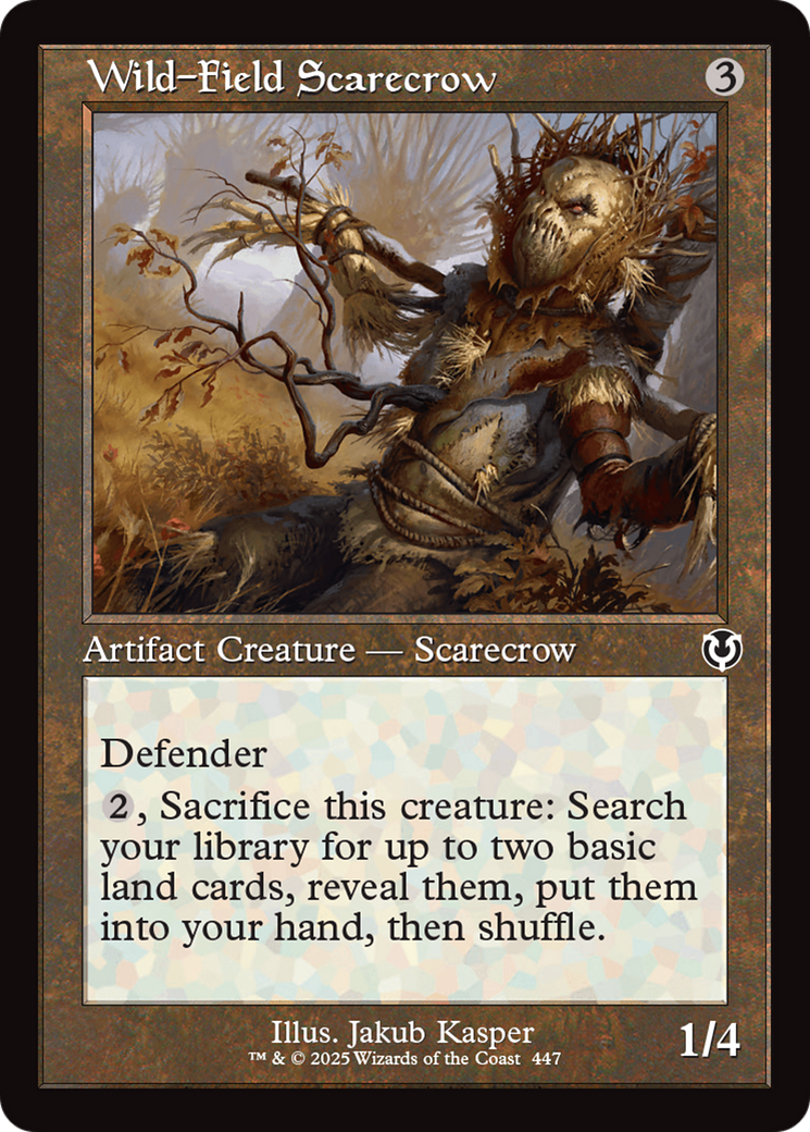 Wild-Field Scarecrow (Retro Frame) [Innistrad Remastered] | Game Master's Emporium (The New GME)