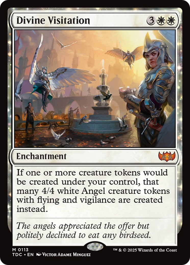 Divine Visitation [Tarkir: Dragonstorm Commander] | Game Master's Emporium (The New GME)