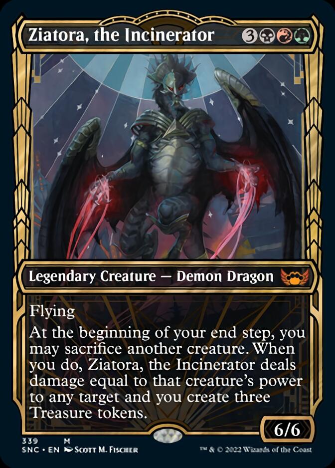 Ziatora, the Incinerator (Showcase Golden Age) [Streets of New Capenna] | Game Master's Emporium (The New GME)