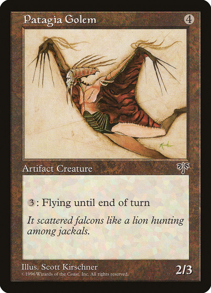 Patagia Golem [Mirage] | Game Master's Emporium (The New GME)