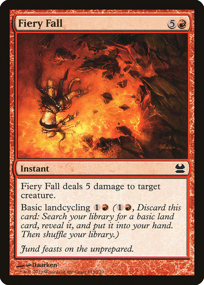 Fiery Fall [Modern Masters] | Game Master's Emporium (The New GME)