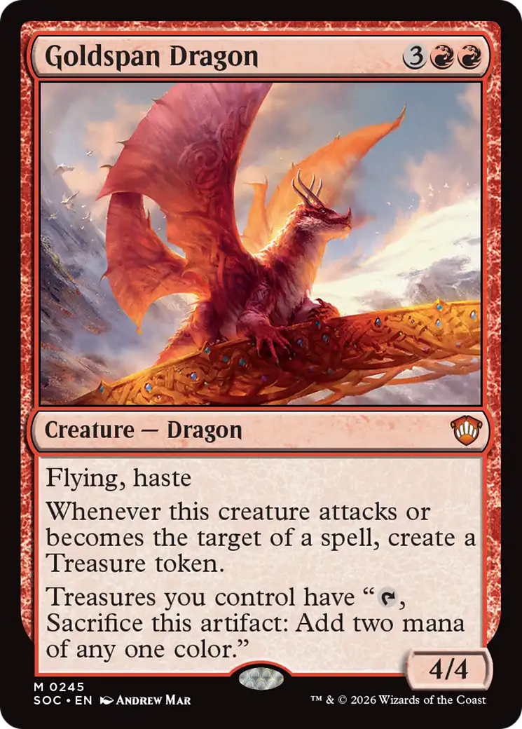 Goldspan Dragon [Secrets of Strixhaven Commander] | Game Master's Emporium (The New GME)