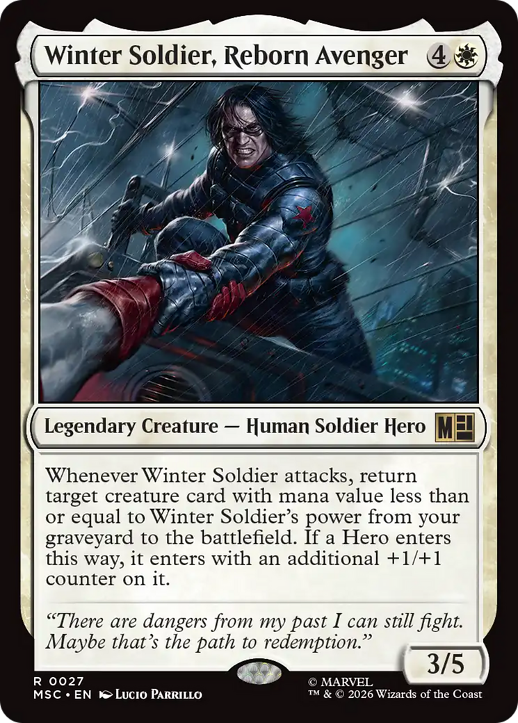 Winter Soldier, Reborn Avenger [Marvel Super Heroes Commander] | Game Master's Emporium (The New GME)