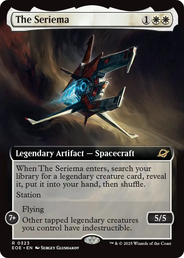 The Seriema (Extended Art) [Edge of Eternities] | Game Master's Emporium (The New GME)