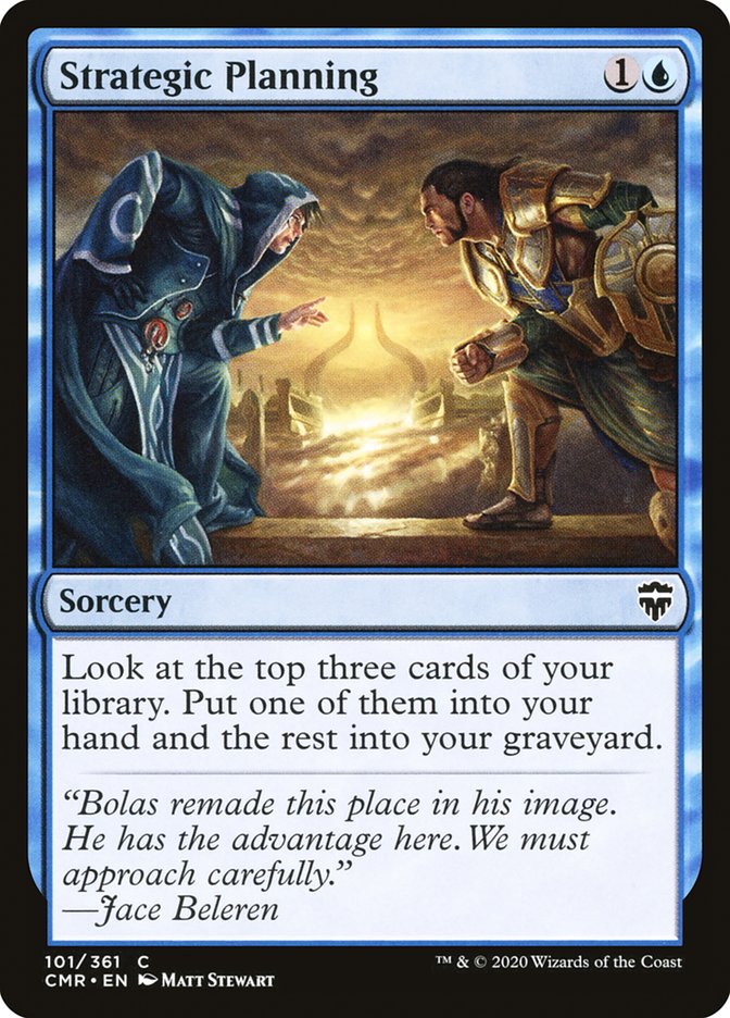 Strategic Planning [Commander Legends] | Game Master's Emporium (The New GME)