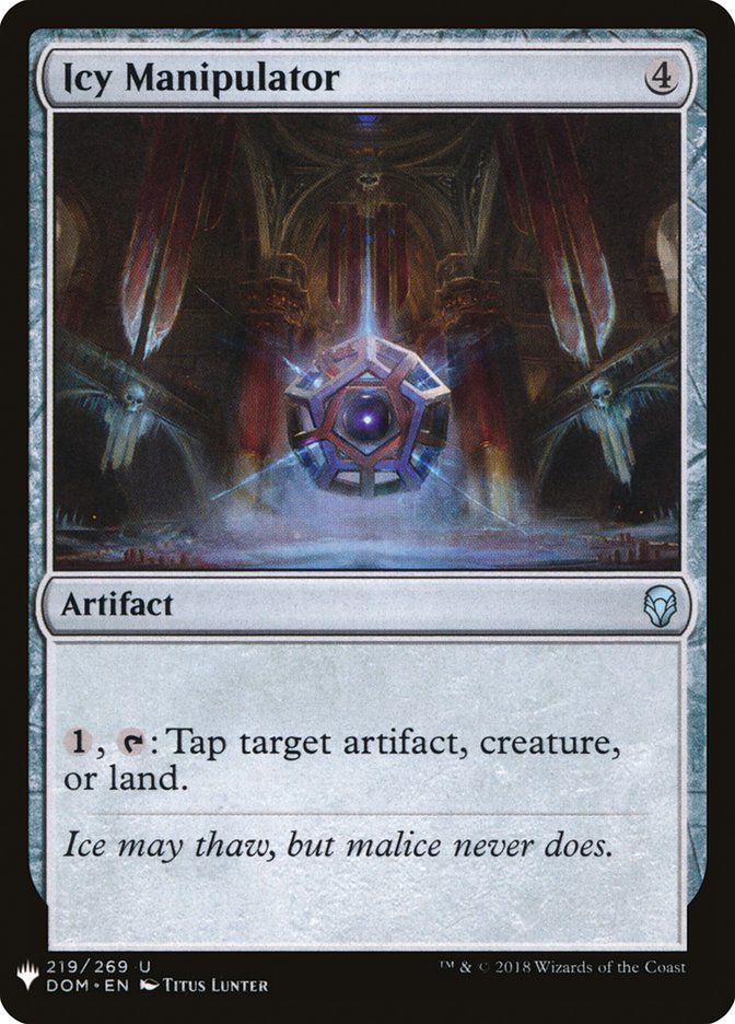 Icy Manipulator [Mystery Booster] | Game Master's Emporium (The New GME)