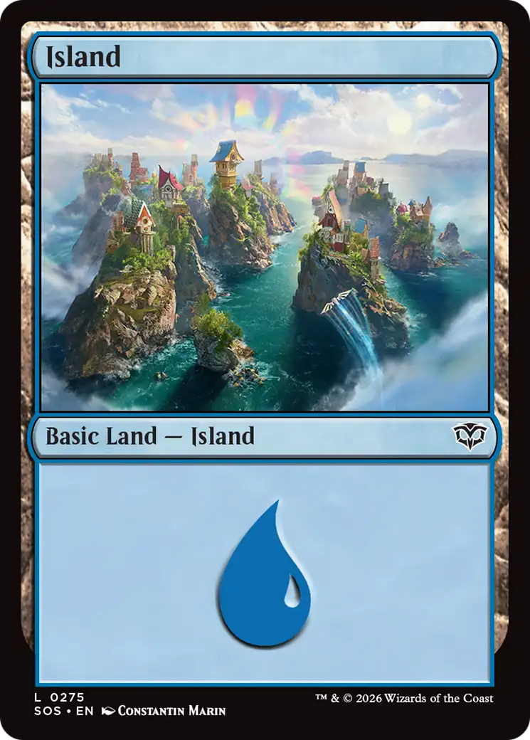 Island (0275) [Secrets of Strixhaven] | Game Master's Emporium (The New GME)