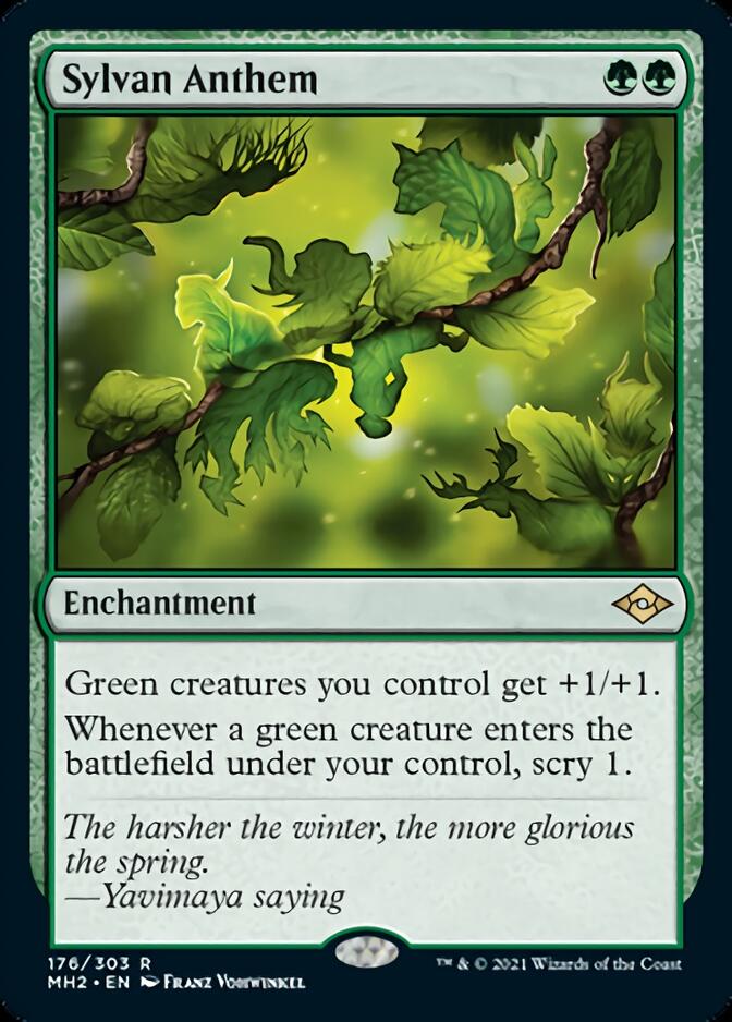 Sylvan Anthem [Modern Horizons 2] | Game Master's Emporium (The New GME)