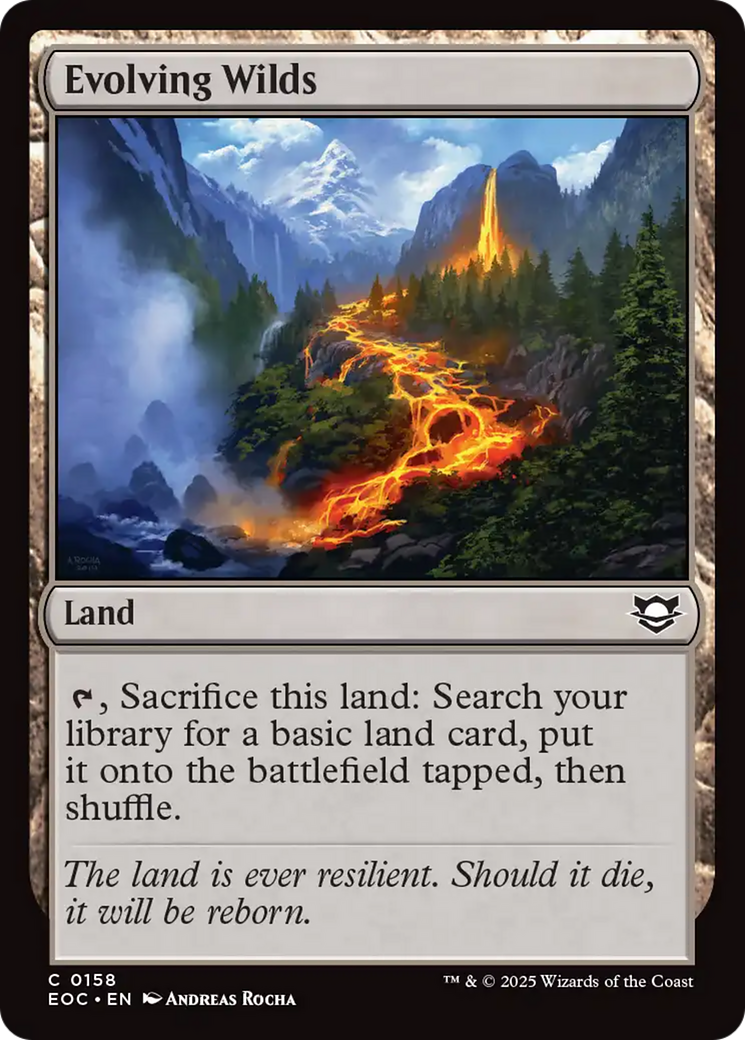 Evolving Wilds [Edge of Eternities Commander] | Game Master's Emporium (The New GME)
