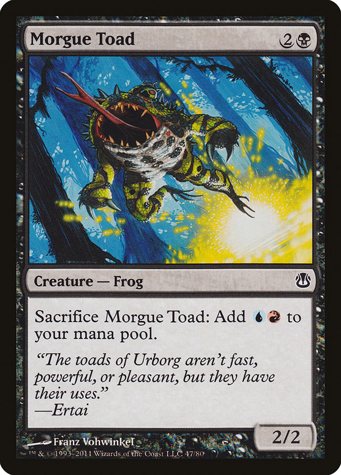 Morgue Toad [Duel Decks: Ajani vs. Nicol Bolas] | Game Master's Emporium (The New GME)