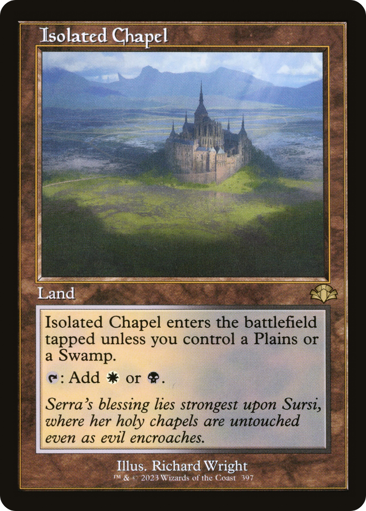 Isolated Chapel (Retro) [Dominaria Remastered] | Game Master's Emporium (The New GME)