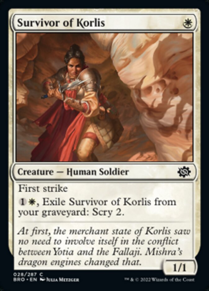 Survivor of Korlis [The Brothers' War] | Game Master's Emporium (The New GME)