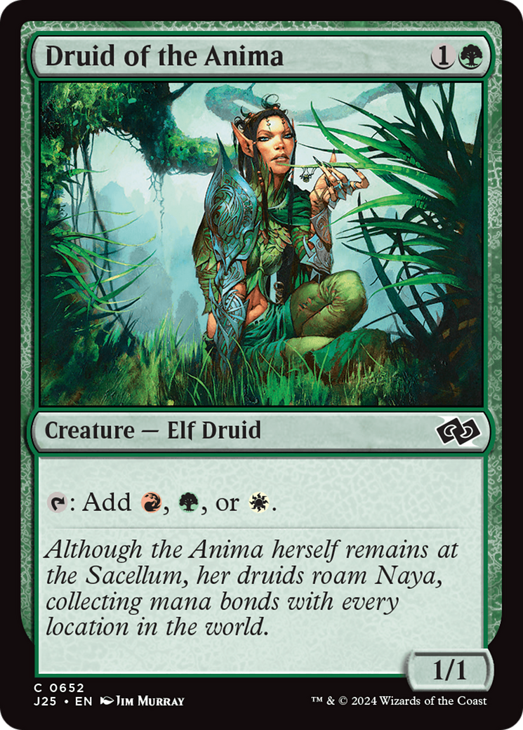 Druid of the Anima [Foundations Jumpstart] | Game Master's Emporium (The New GME)