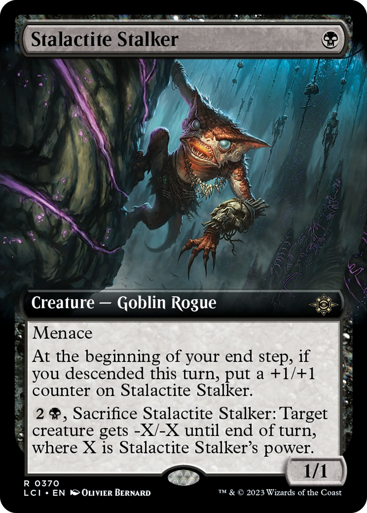 Stalactite Stalker (Extended Art) [The Lost Caverns of Ixalan] | Game Master's Emporium (The New GME)