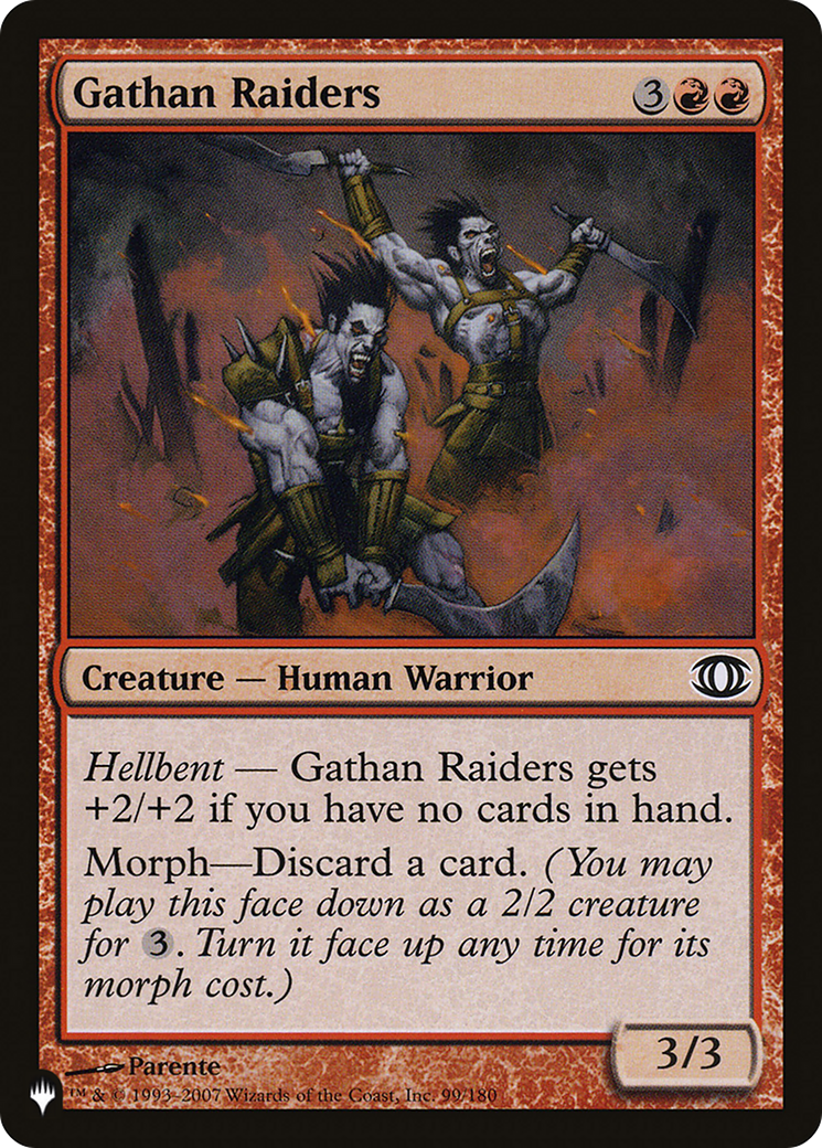 Gathan Raiders [The List] | Game Master's Emporium (The New GME)