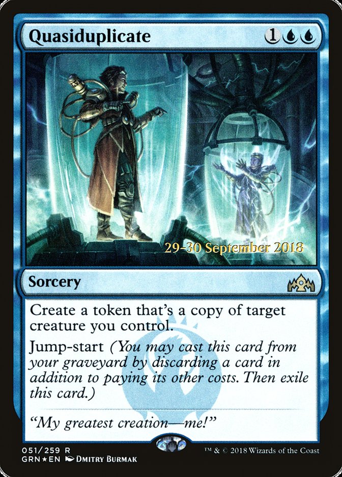 Quasiduplicate [Guilds of Ravnica Prerelease Promos] | Game Master's Emporium (The New GME)