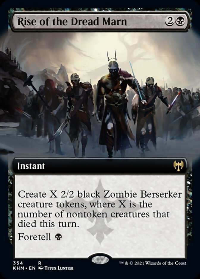 Rise of the Dread Marn (Extended Art) [Kaldheim] | Game Master's Emporium (The New GME)
