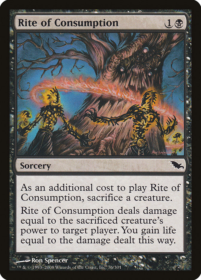 Rite of Consumption [Shadowmoor] | Game Master's Emporium (The New GME)