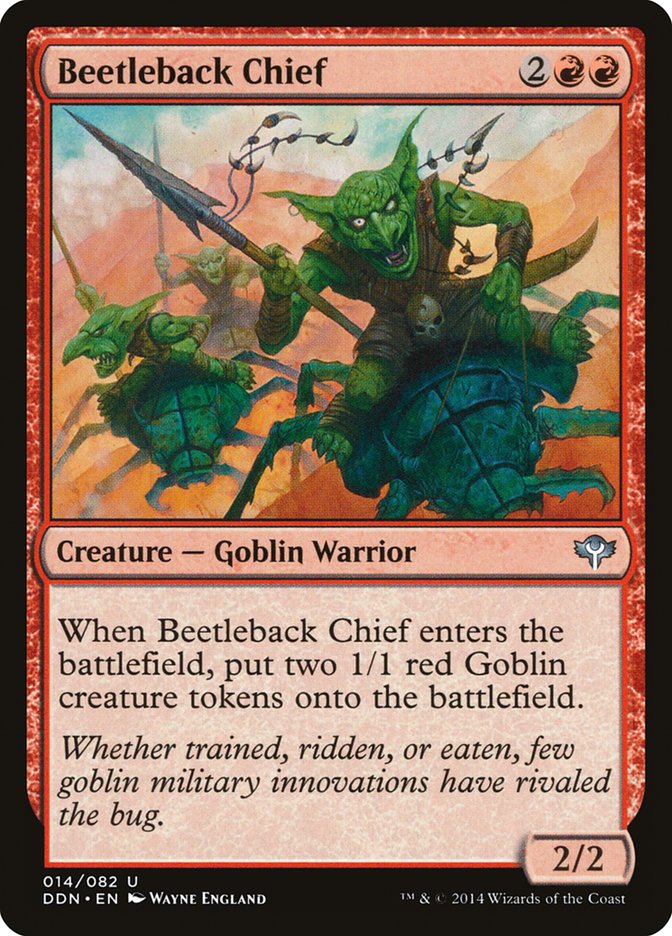 Beetleback Chief [Duel Decks: Speed vs. Cunning] | Game Master's Emporium (The New GME)
