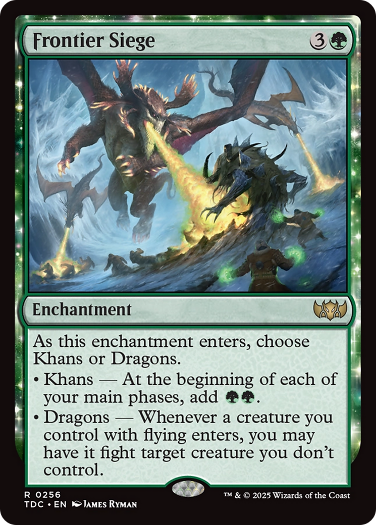 Frontier Siege [Tarkir: Dragonstorm Commander] | Game Master's Emporium (The New GME)