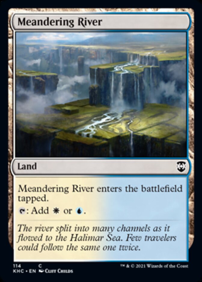 Meandering River [Kaldheim Commander] | Game Master's Emporium (The New GME)