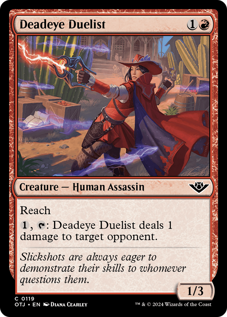 Deadeye Duelist [Outlaws of Thunder Junction] | Game Master's Emporium (The New GME)