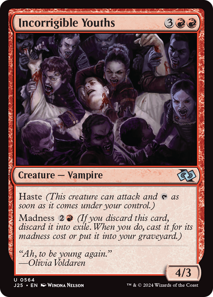 Incorrigible Youths [Foundations Jumpstart] | Game Master's Emporium (The New GME)