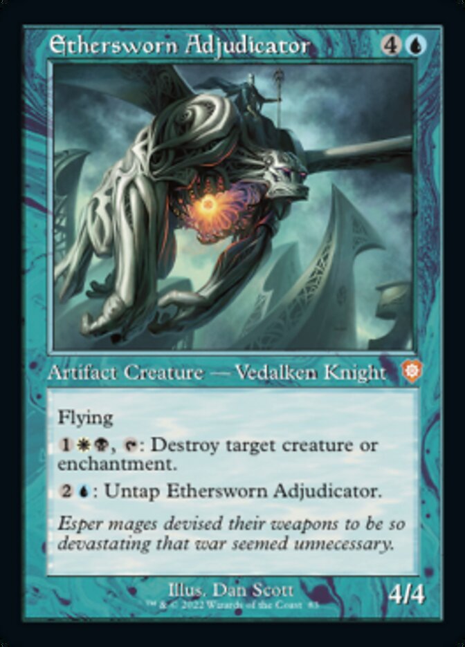 Ethersworn Adjudicator (Retro) [The Brothers' War Commander] | Game Master's Emporium (The New GME)