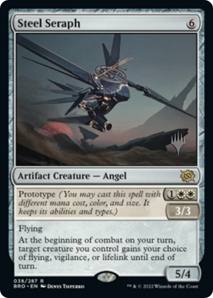 Steel Seraph (Promo Pack) [The Brothers' War Promos] | Game Master's Emporium (The New GME)